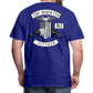 TDMC Veteran Shirt B&W - royal blue