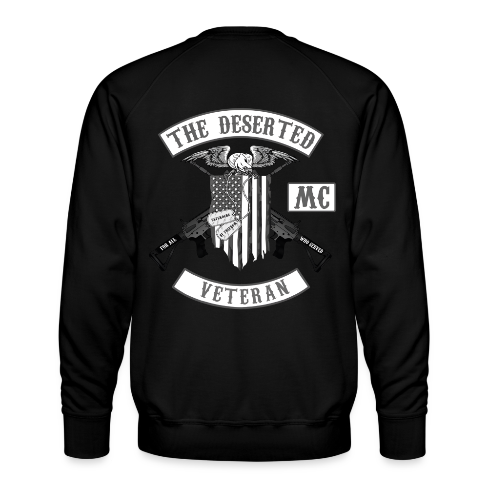 TDMC Veteran Sweatshirt B&W - black