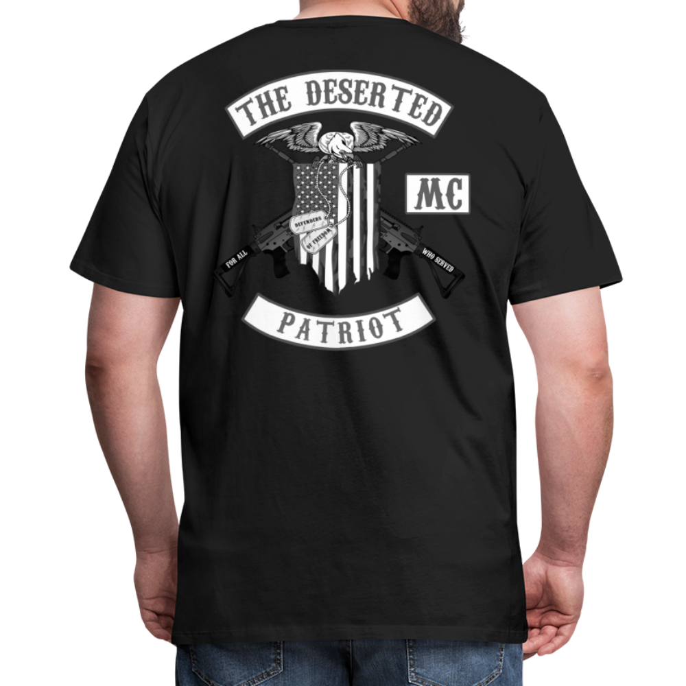 TDMC Patriot Shirt B&W - black