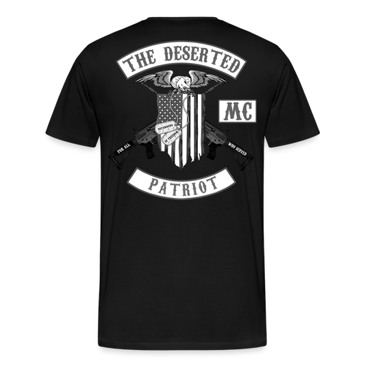 TDMC Patriot Shirt B&W - black