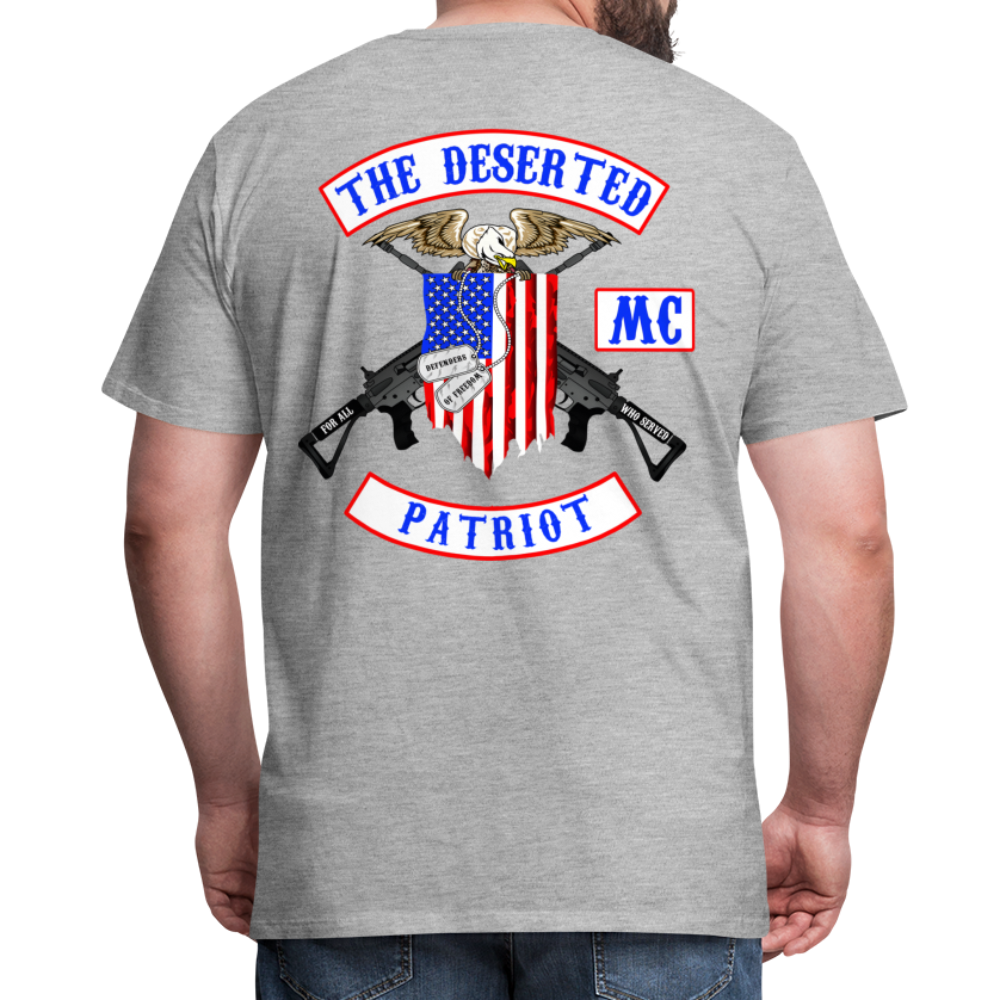 TDMC Patriot Shirt Color - heather gray