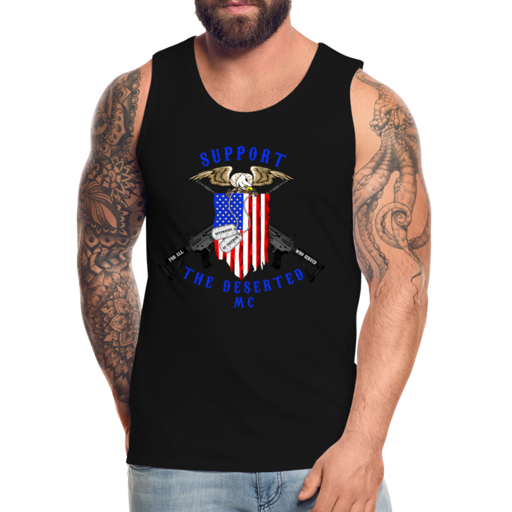 Support Tank Top Color - black