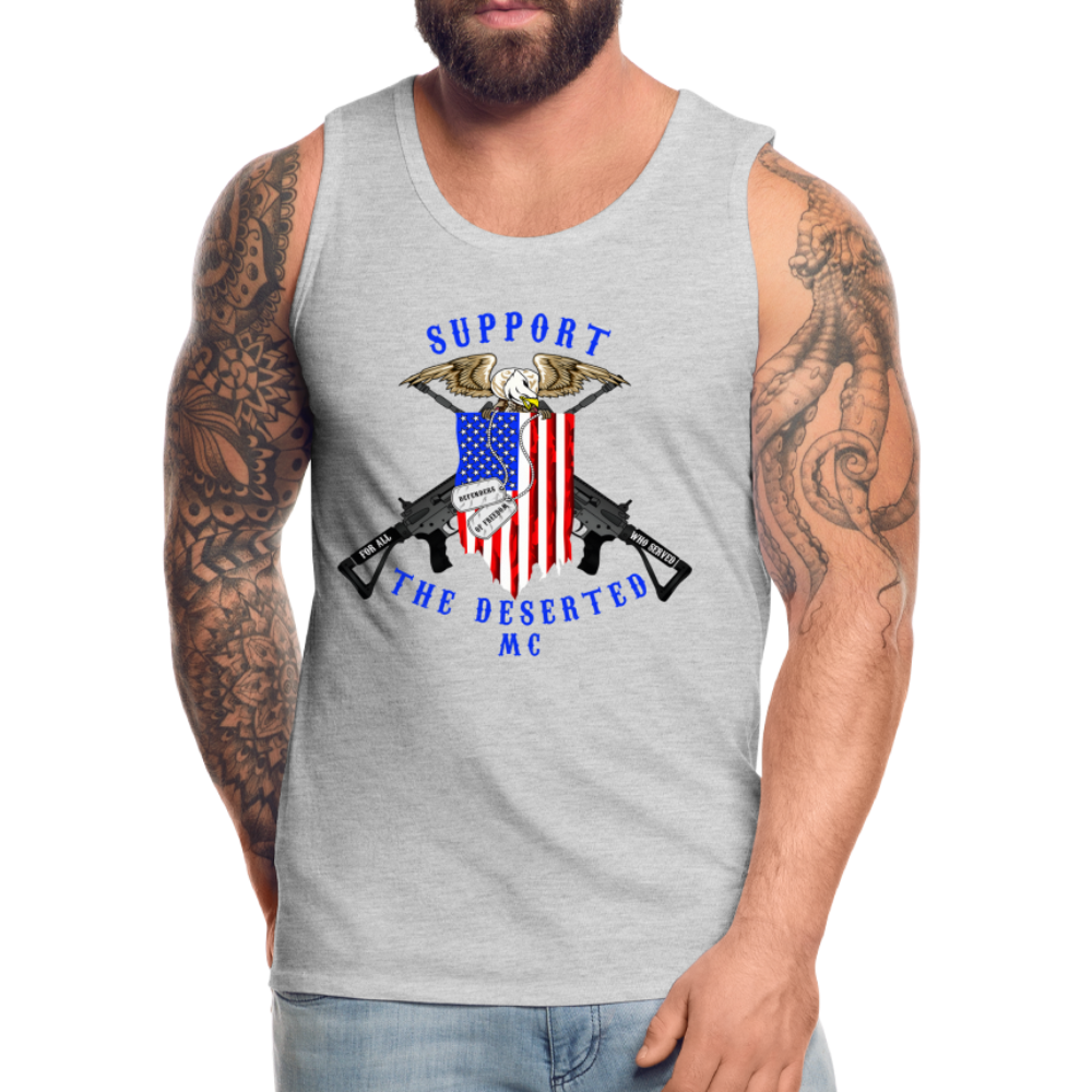 Support Tank Top Color - heather gray