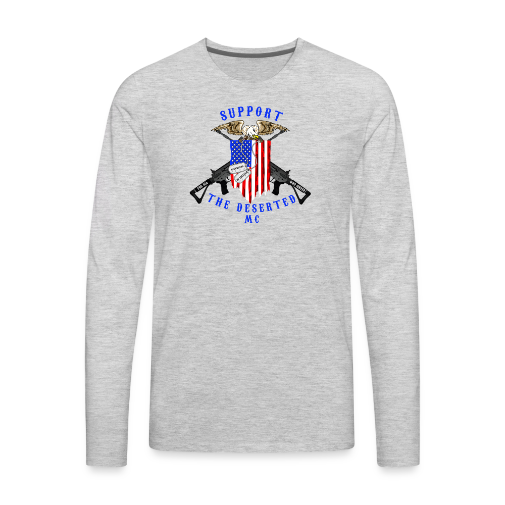 Support Long Sleeve Shirt Color - heather gray